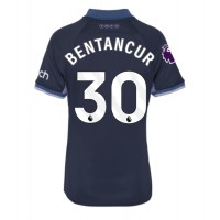 Tottenham Hotspur Rodrigo Bentancur #30 Bortatröja Dam 2023-24 Kortärmad